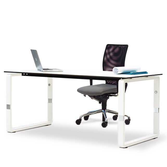Pensum o-poot bureau instelbaar