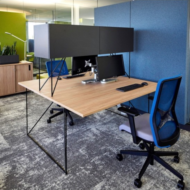Duo bureautafel AIR