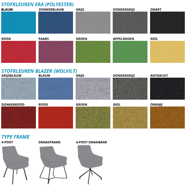 Vergaderstoel Hendrix mini