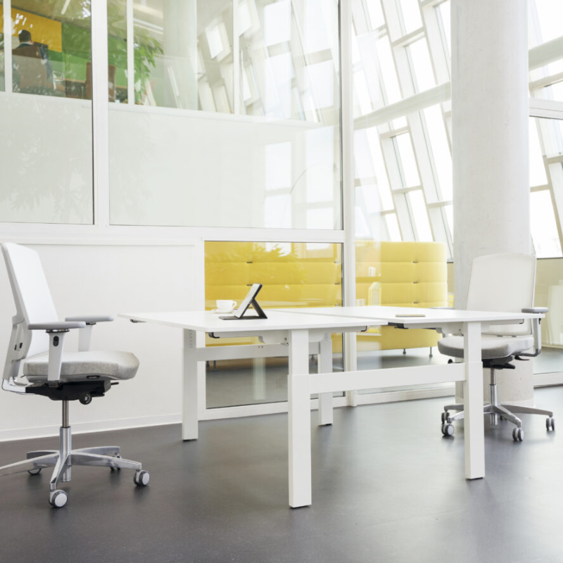 BUUR Presto R duo bureautafel (slinger)