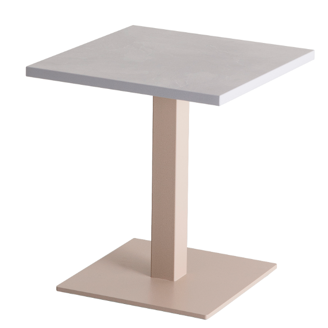 Pipe lounge tafel vierkant