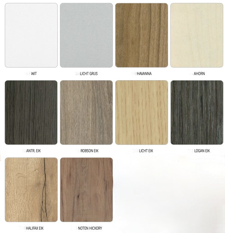 Verrijdbare klaptafel Milaan