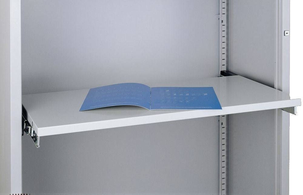 Uittrekbaar legbord t.b.v. 100cm brede roldeurkast
