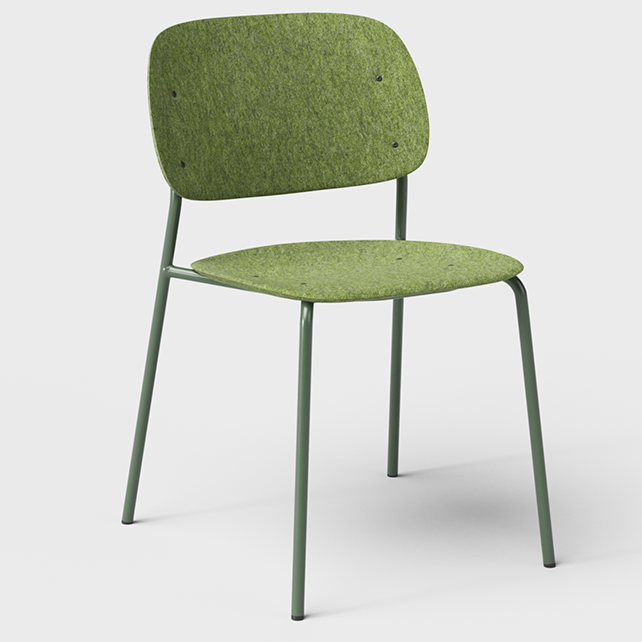 Hale stapelbare vergaderstoel