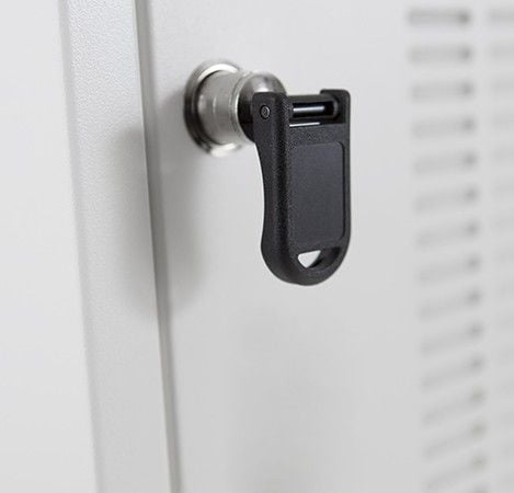 Akoestische schuifdeurkast 160x200x50cm