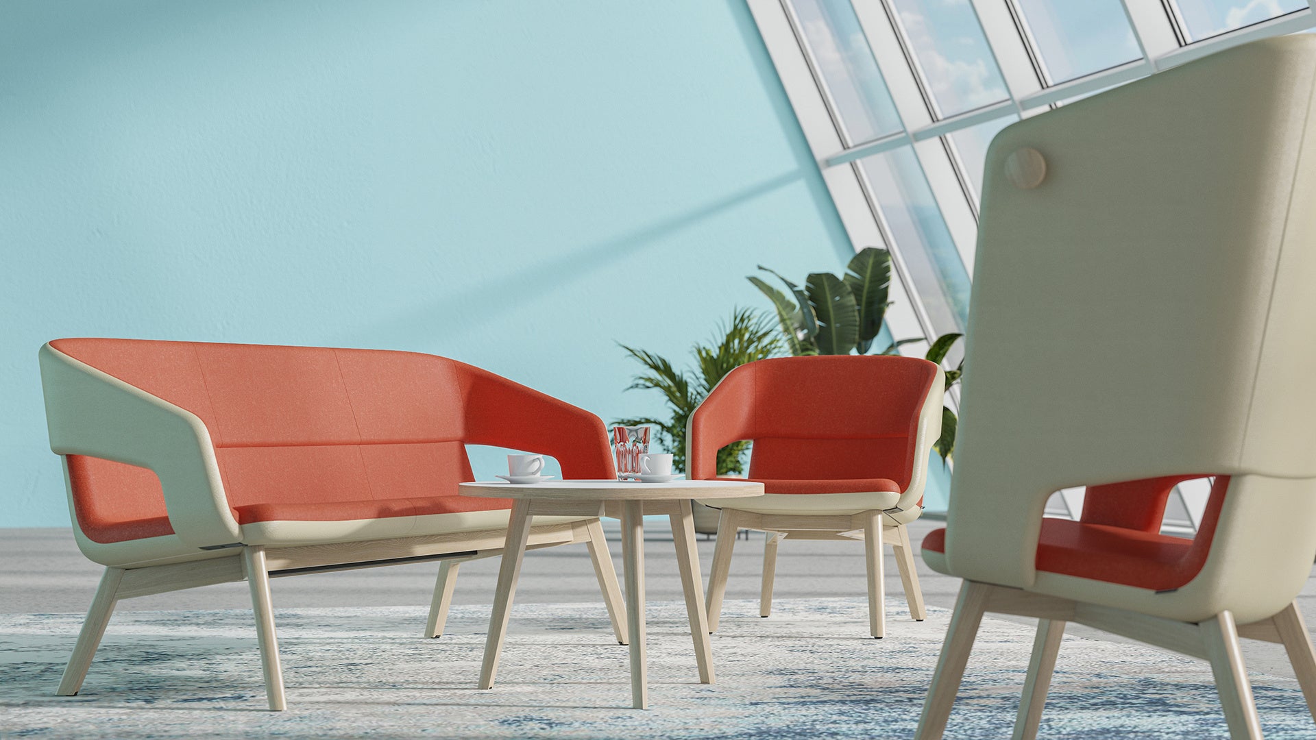 Twist&Sit Sofa wood