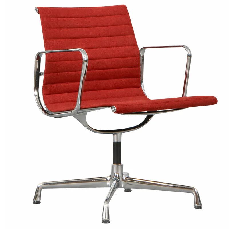 Vitra EA 108 Aluminium Chair Hopsak rood Refurbished