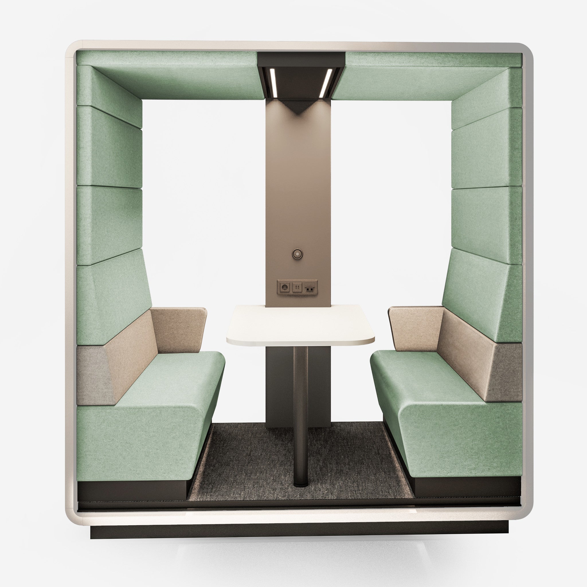 Mikomax Hush Meet Open vergaderruimte