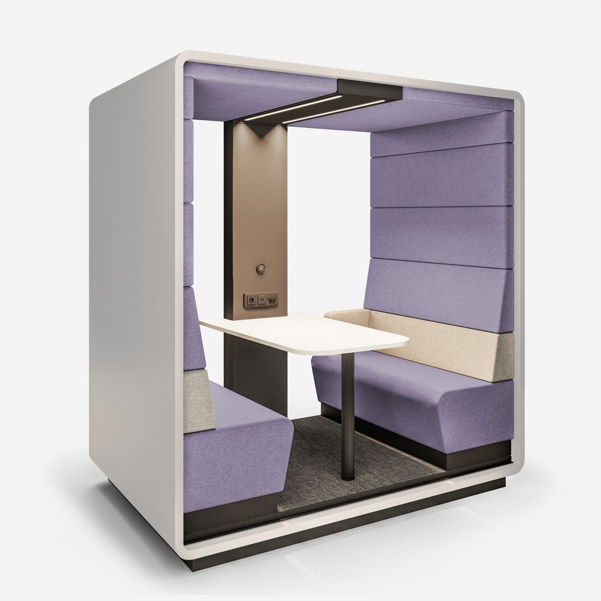 Mikomax Hush Meet Open vergaderruimte