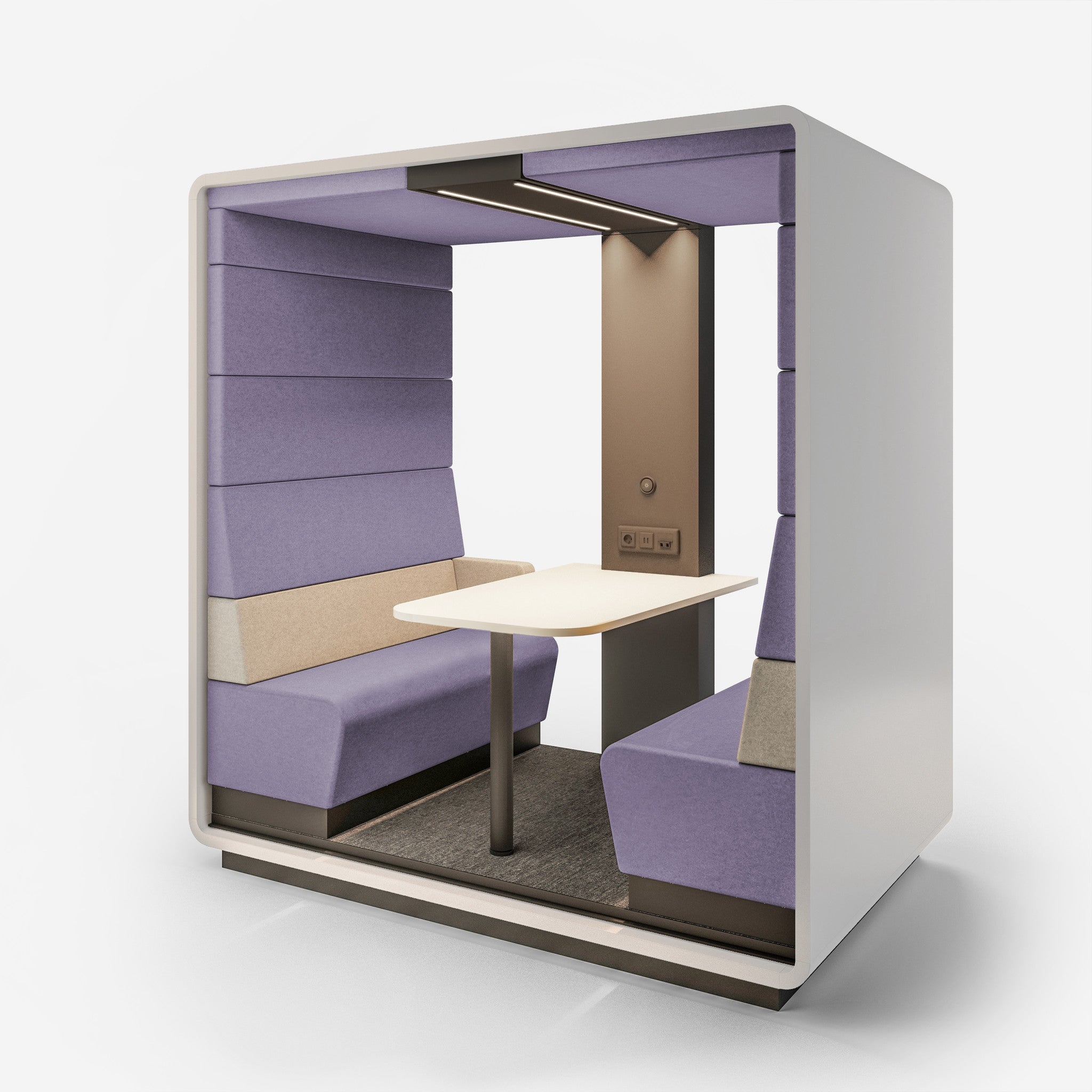 Mikomax Hush Meet Open vergaderruimte