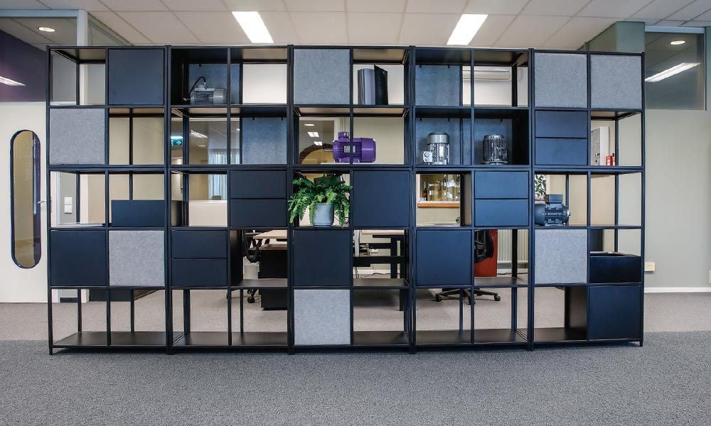 Vakkenkast Modu 8 vaks - 165x80cm