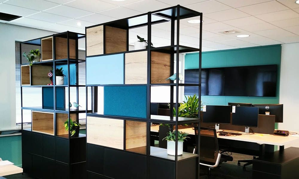 Vakkenkast Modu 6 vaks - 244x119cm