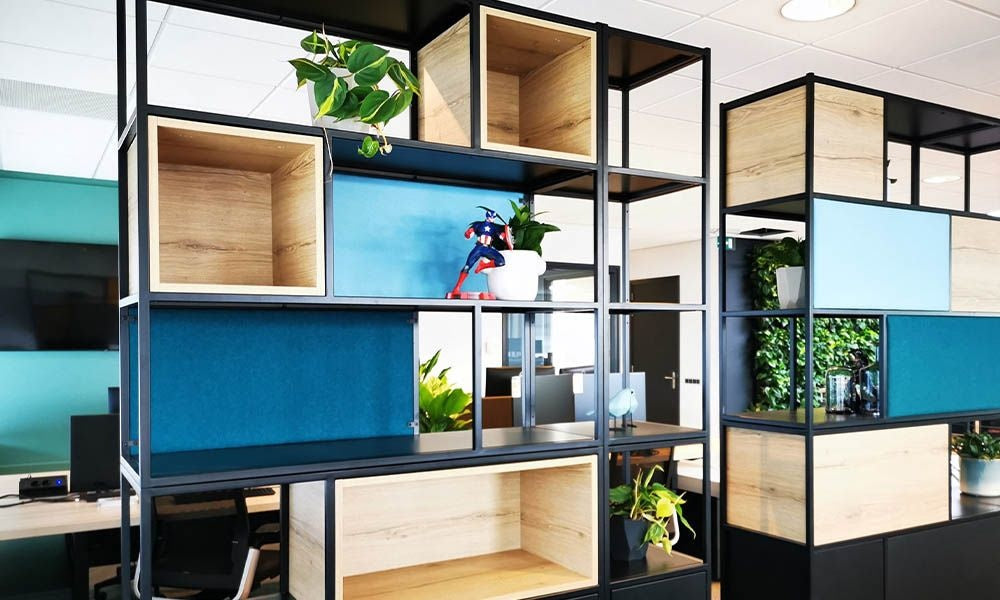 Vakkenkast Modu 4 vaks - 85x80cm