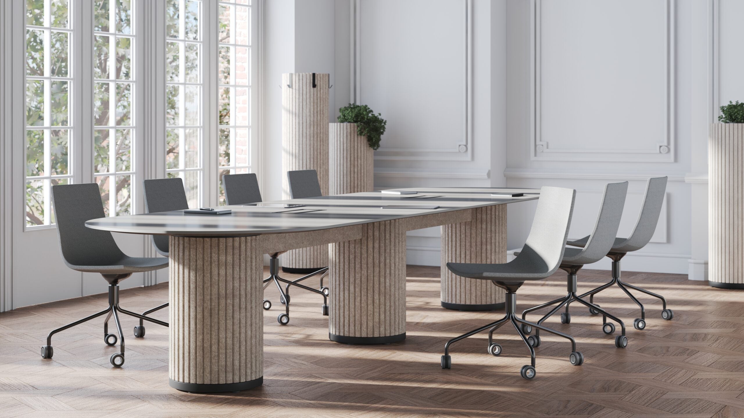 Vergadertafel Parthos 10-12 personen