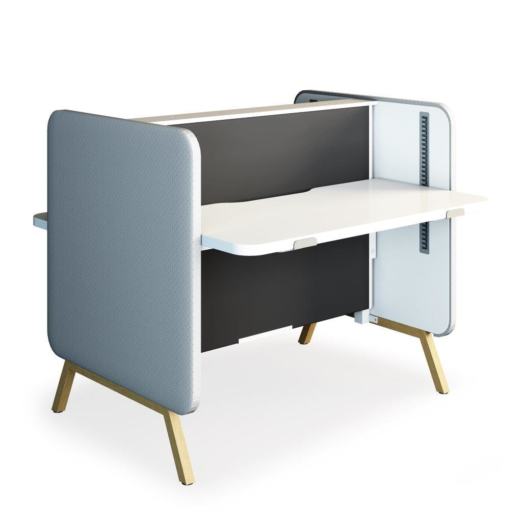 Mikomax Stand Up duo zit-sta bureau